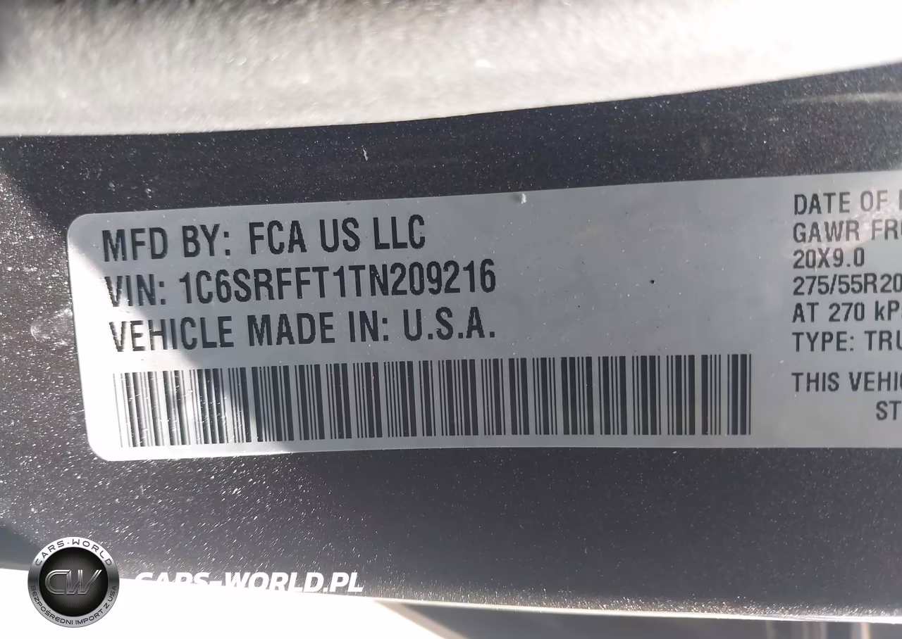 2026 Ram 1500 Big Horn 4X4 5'7 Box VIN:1C6SRFFT1TN209216 - 9