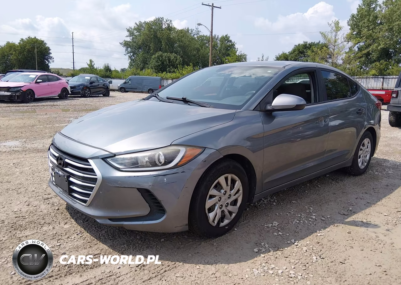 2017 Hyundai Elantra Se VIN:KMHD74LFXHU193486 - 2