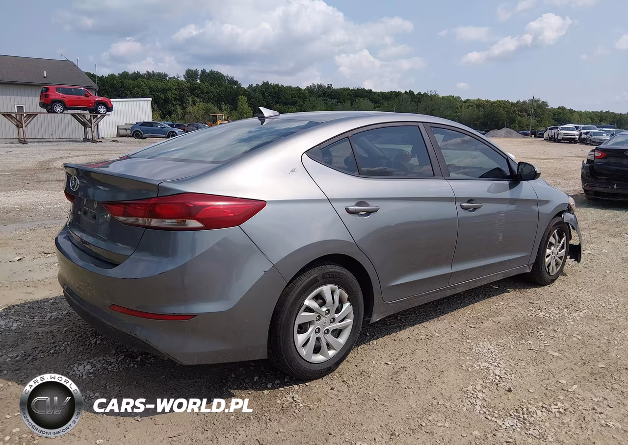 2017 Hyundai Elantra Se VIN:KMHD74LFXHU193486 - 4