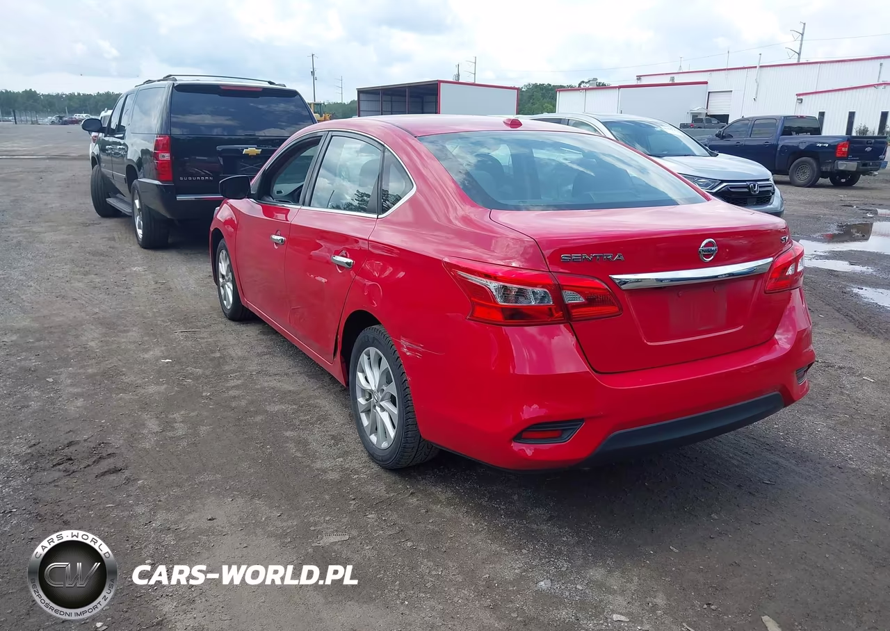 2018 Nissan Sentra Sv VIN:3N1AB7AP7JL643150 - 3