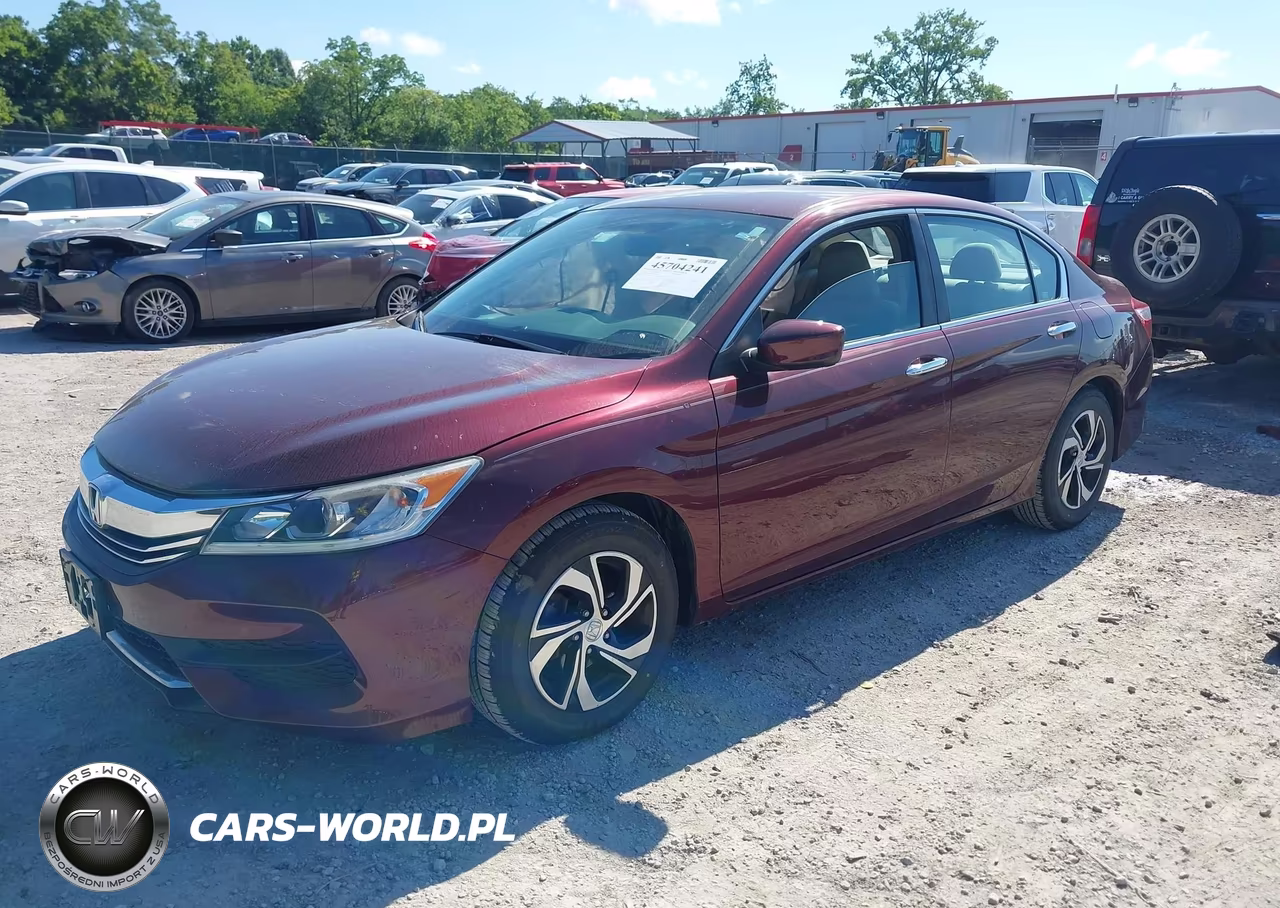 2016 Honda Accord Lx VIN:1HGCR2F36GA216067 - 2