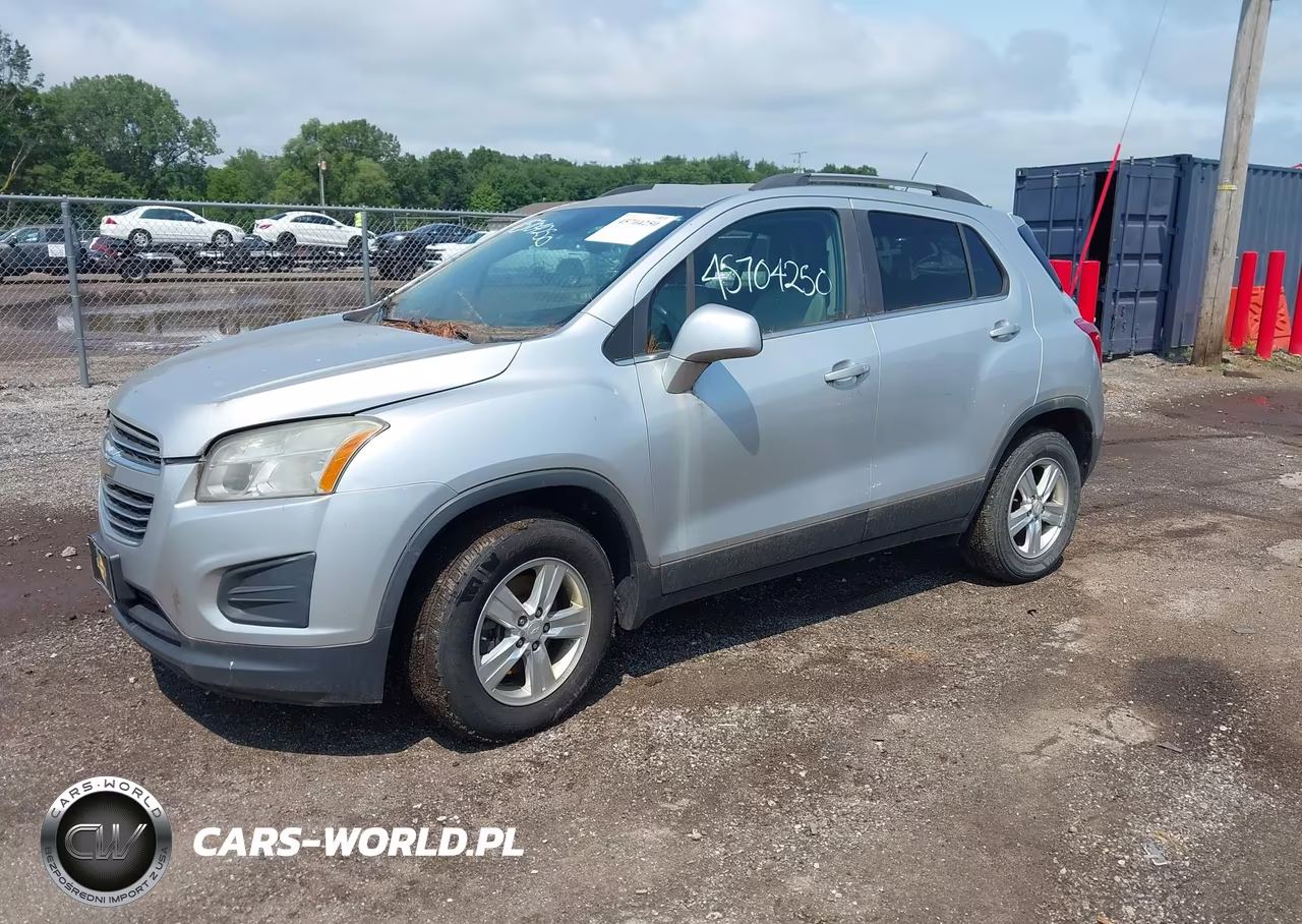 2015 Chevrolet Trax Lt VIN:3GNCJRSB4FL189509 - 2