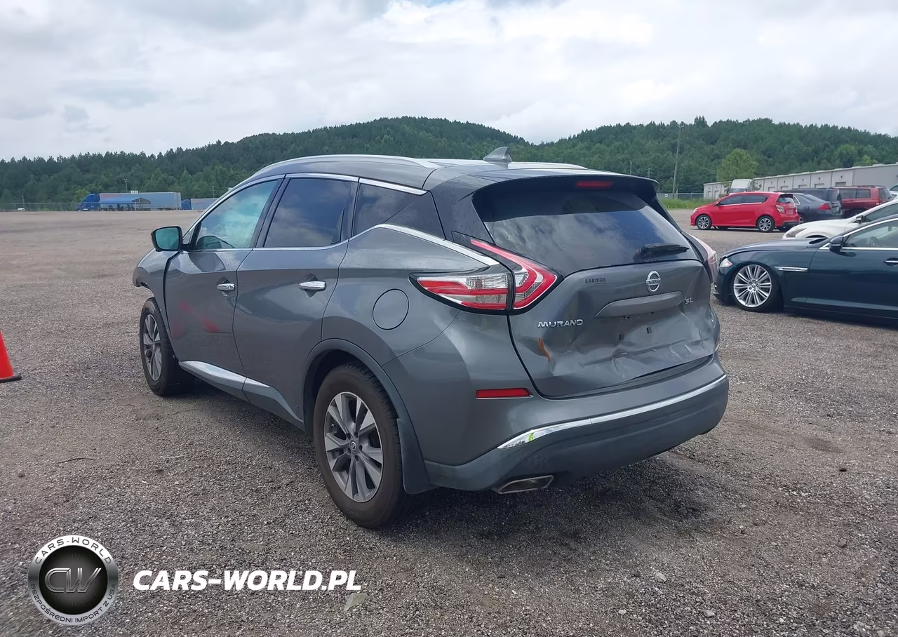 2017 Nissan Murano Sl VIN:5N1AZ2MG0HN203705 - 3