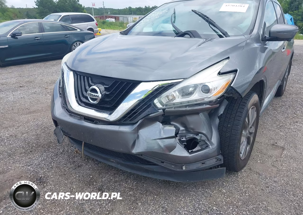 2017 Nissan Murano Sl VIN:5N1AZ2MG0HN203705 - 6