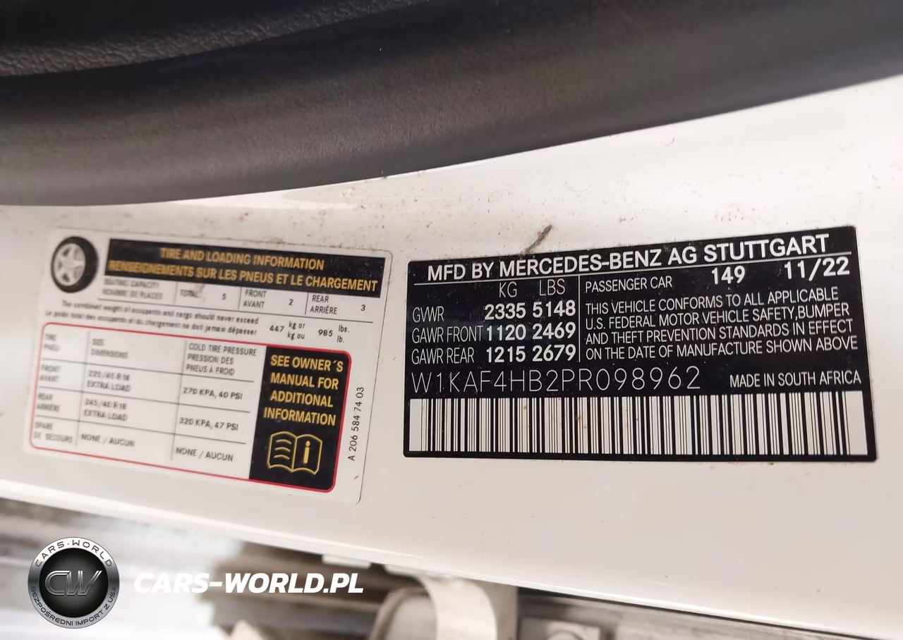 2023 Mercedes-Benz C 300 4Matic VIN:W1KAF4HB2PR098962 - 9