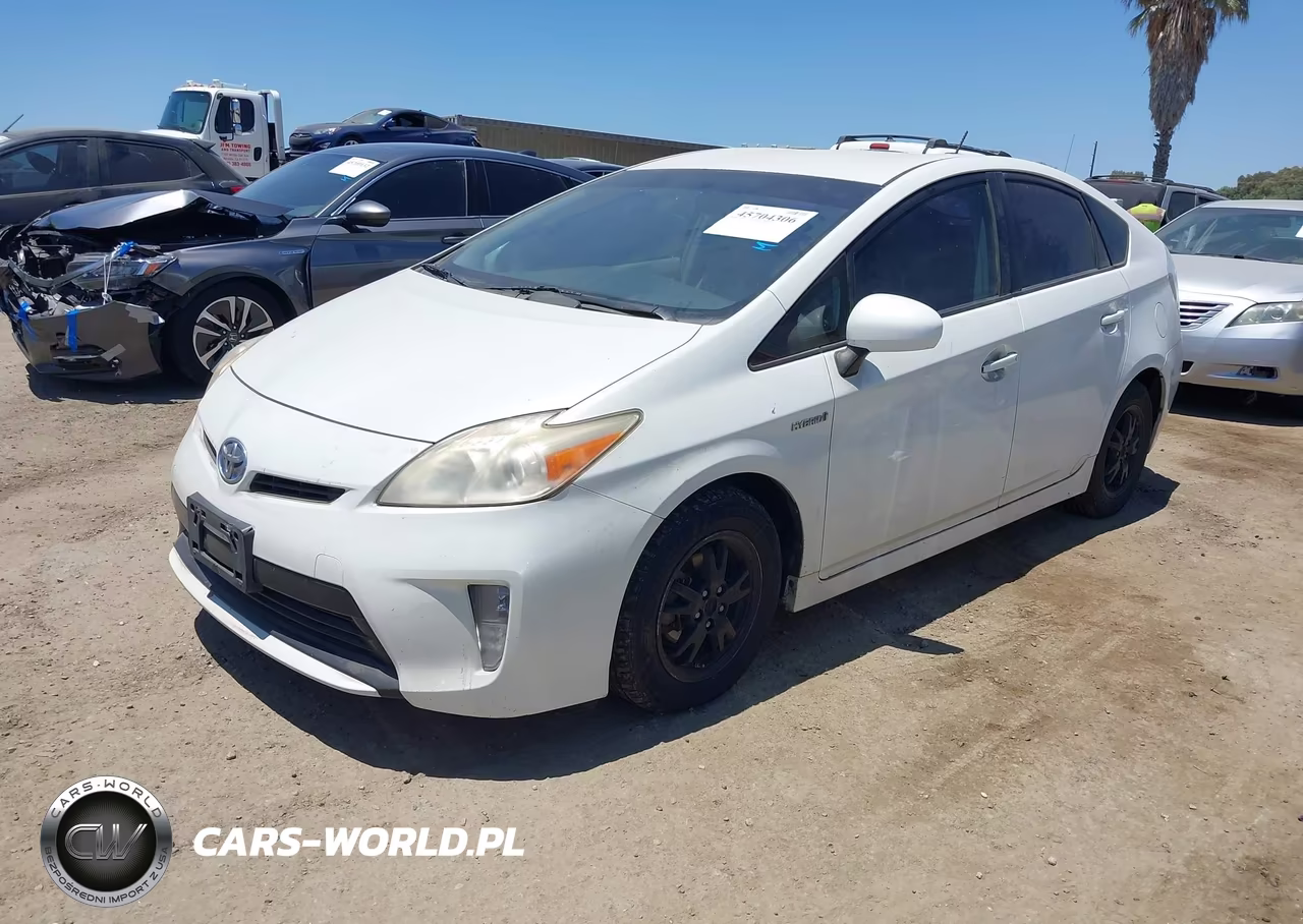 2012 Toyota Prius Two VIN:JTDKN3DU5C1543593 - 2