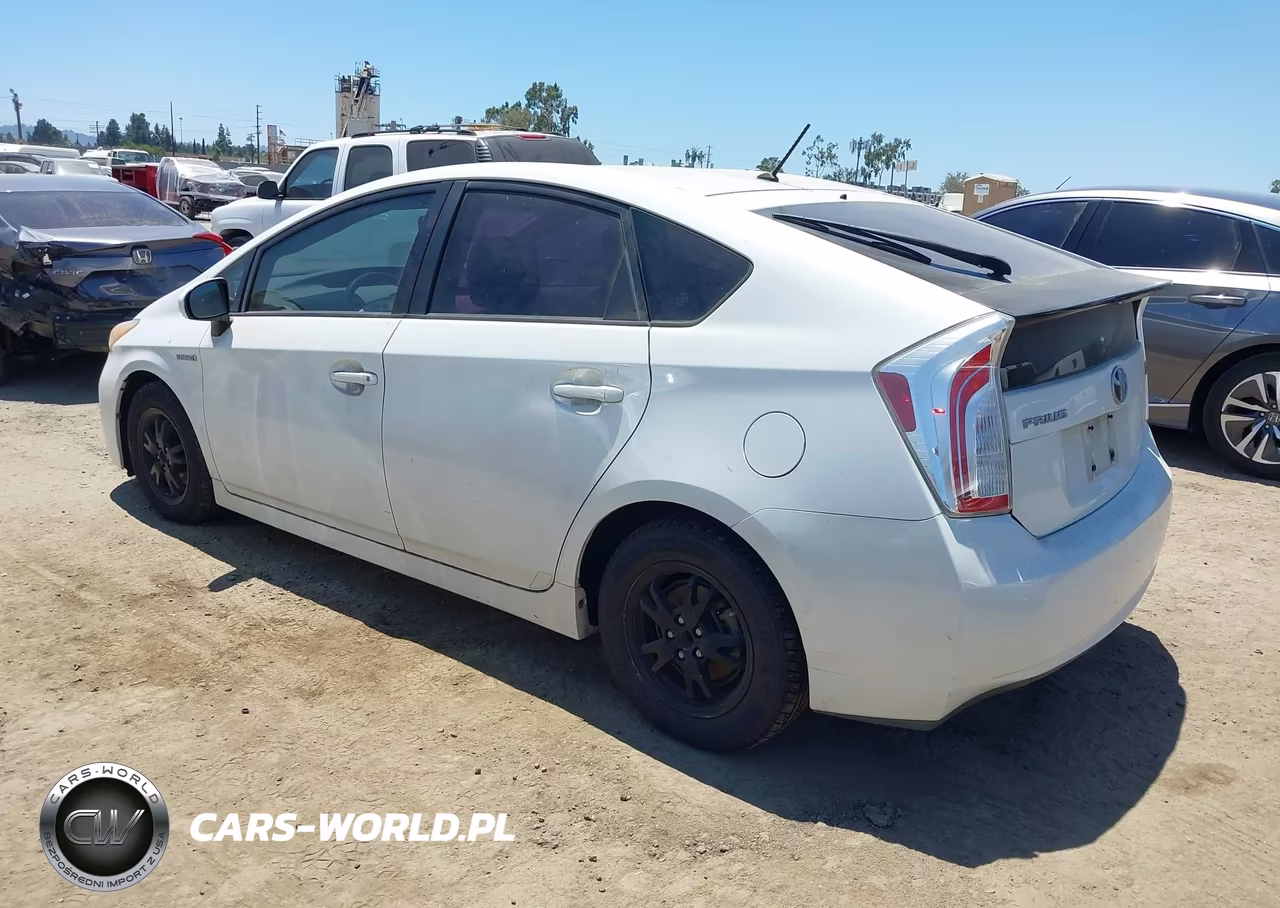 2012 Toyota Prius Two VIN:JTDKN3DU5C1543593 - 3