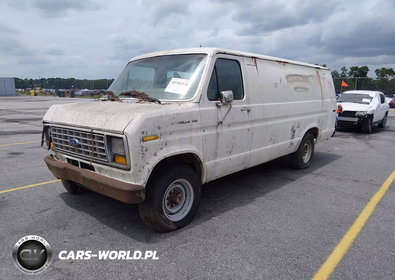 1987 Ford Econoline E250 Super Duty Van VIN:1FTGS24H9HHC12946 - 2