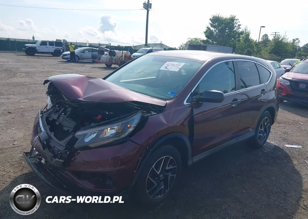 2016 Honda Cr-V Se VIN:5J6RM4H42GL075103 - 2