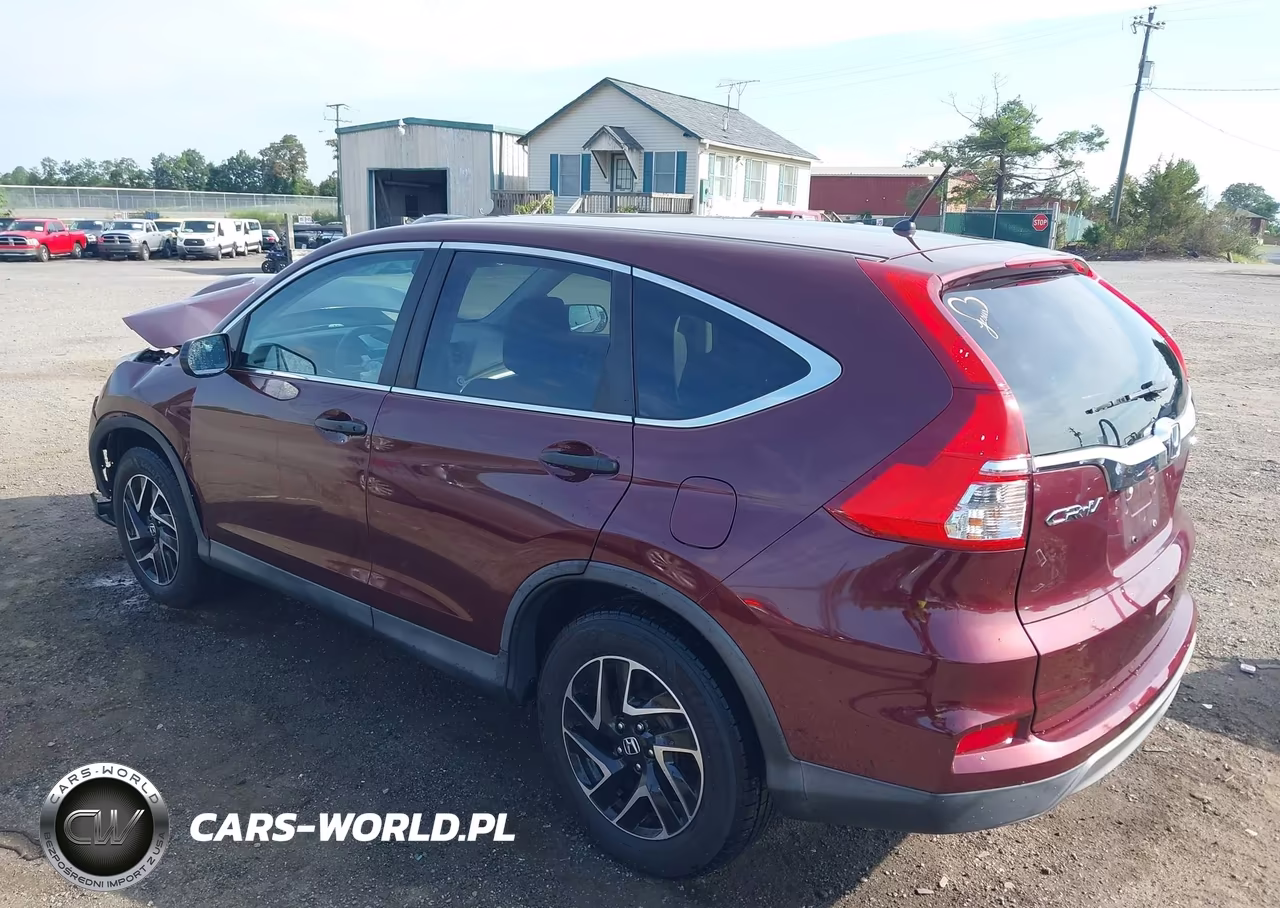 2016 Honda Cr-V Se VIN:5J6RM4H42GL075103 - 3