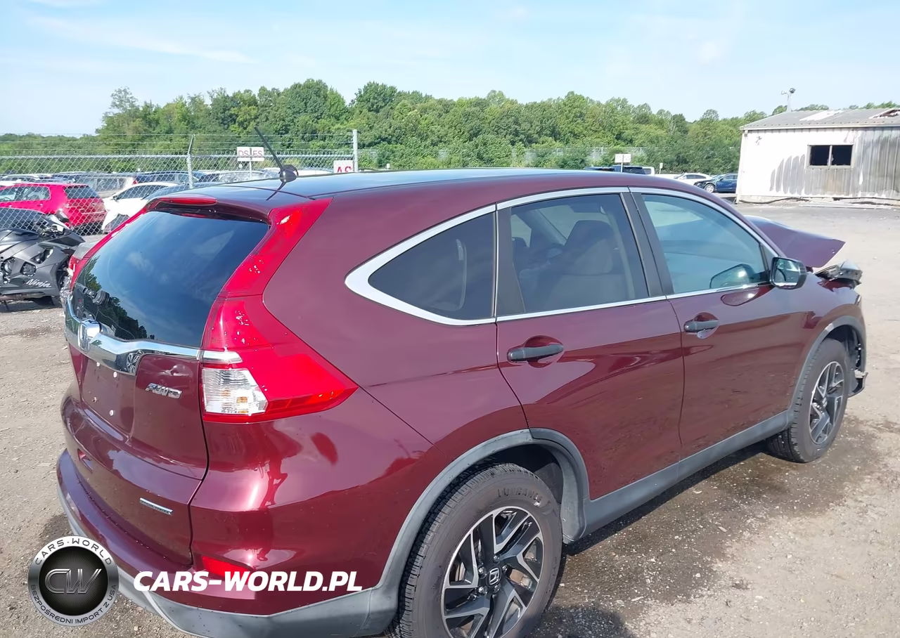 2016 Honda Cr-V Se VIN:5J6RM4H42GL075103 - 4
