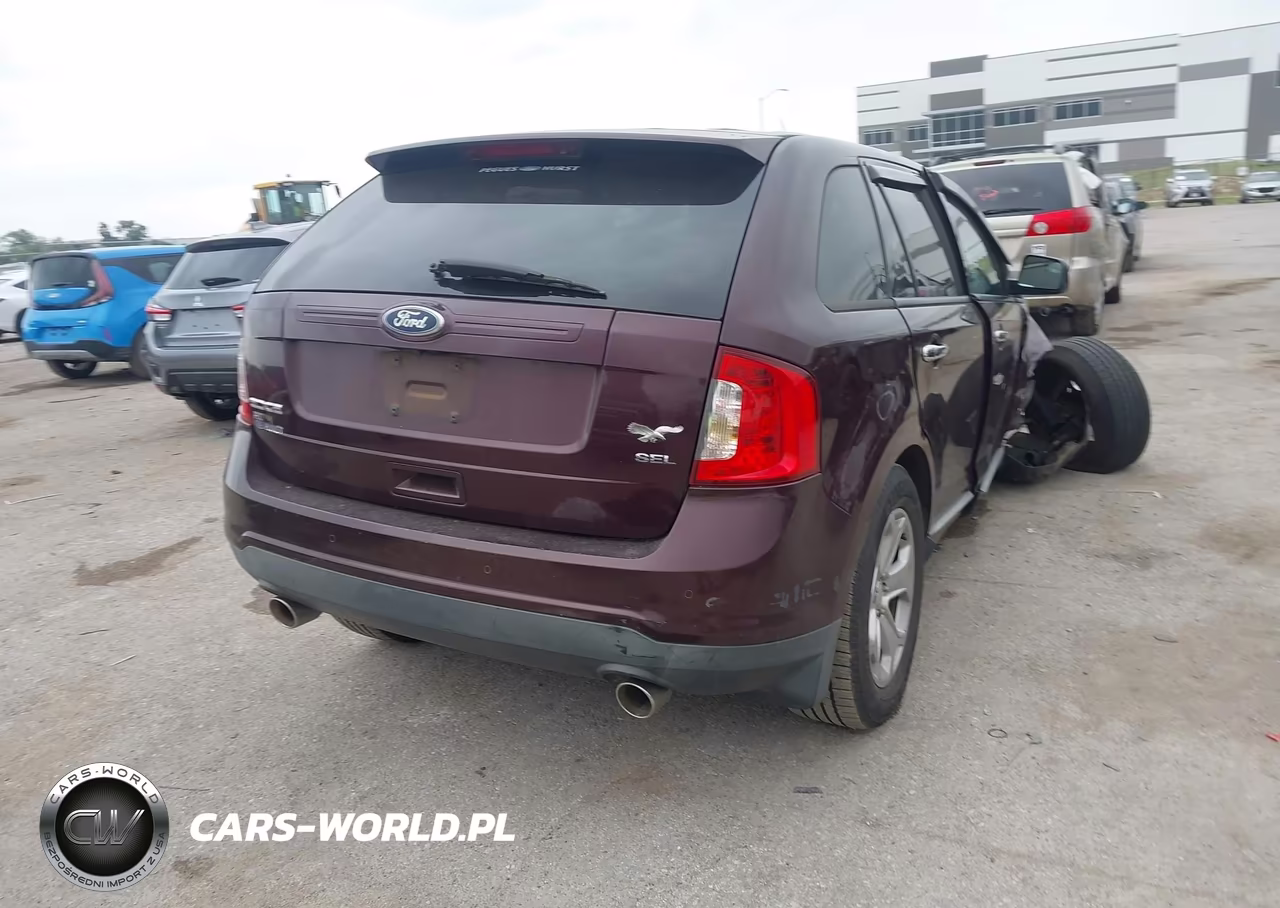 2011 Ford Edge Sel VIN:2FMDK3JC8BBA01724 - 4