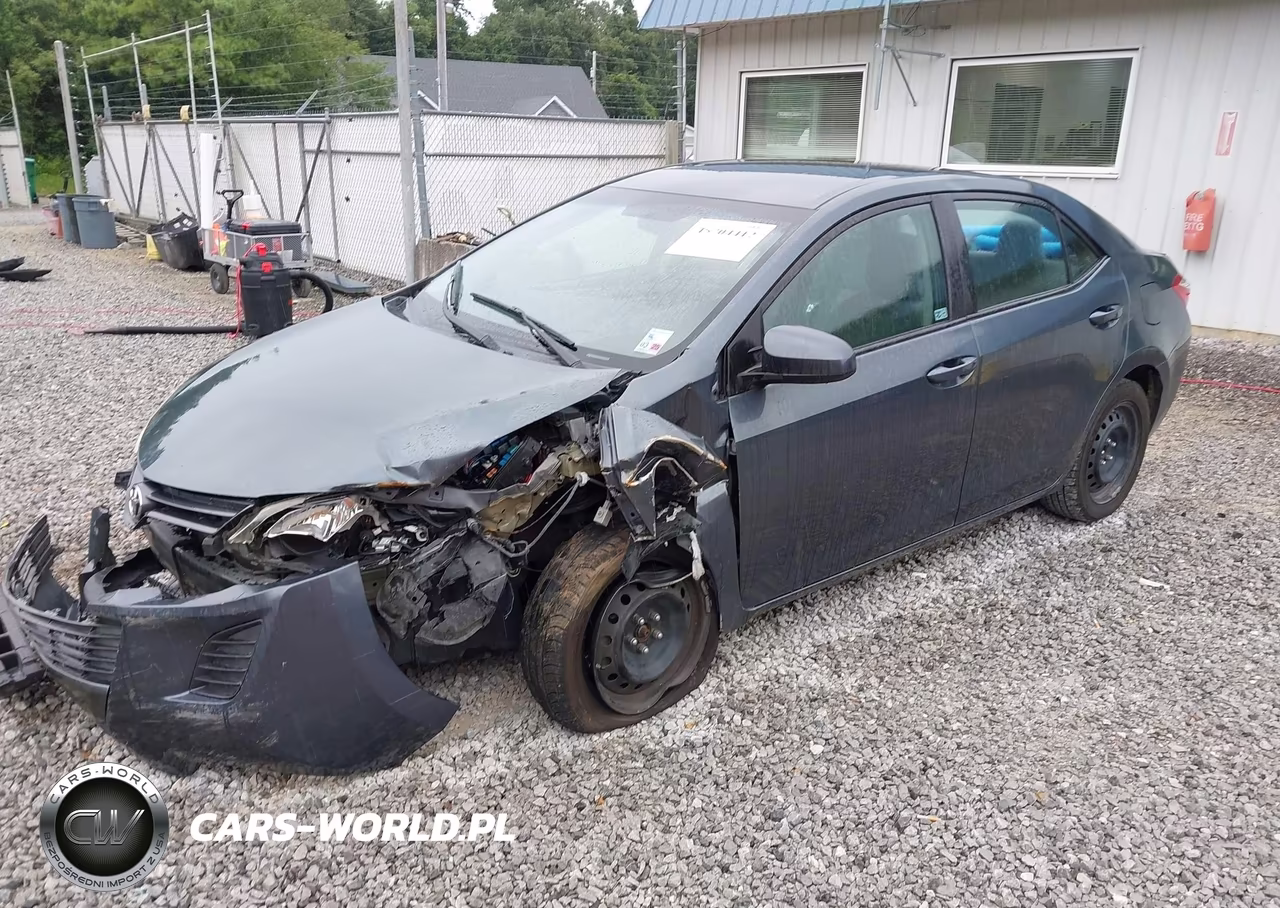 2015 Toyota Corolla Le VIN:5YFBURHE4FP186531 - 2