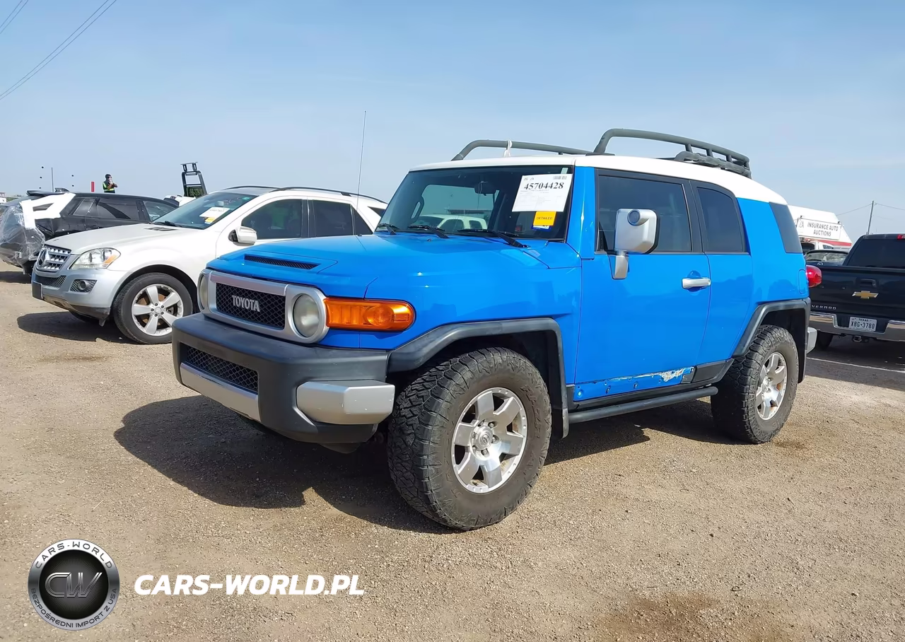 2007 Toyota Fj Cruiser VIN:JTEZU11F570018178 - 2