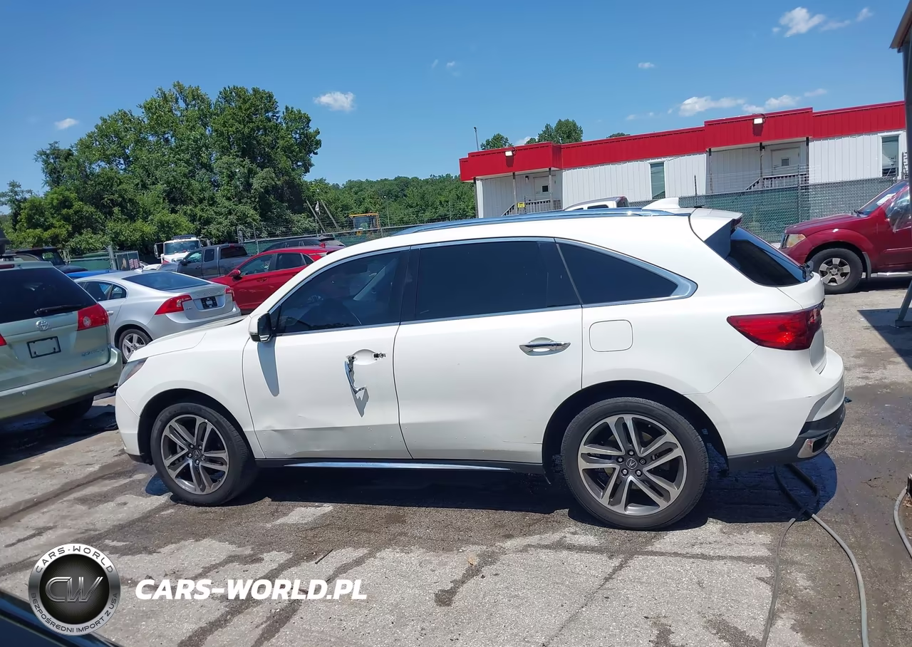 2017 Acura Mdx Advance Entertainment Pkgs VIN:5FRYD4H97HB037995 - 14