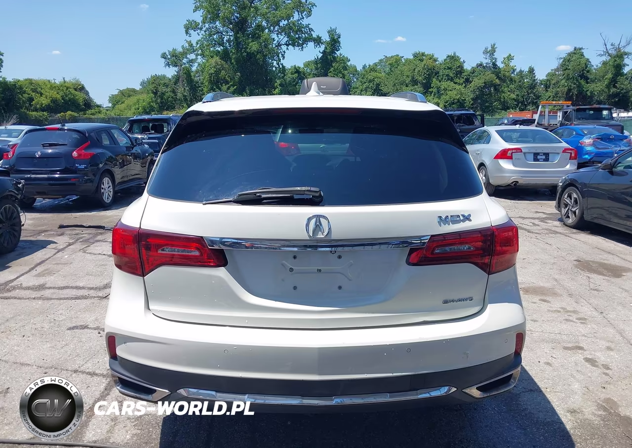 2017 Acura Mdx Advance Entertainment Pkgs VIN:5FRYD4H97HB037995 - 16