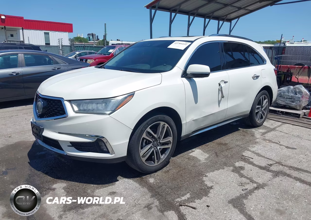 2017 Acura Mdx Advance Entertainment Pkgs VIN:5FRYD4H97HB037995 - 2