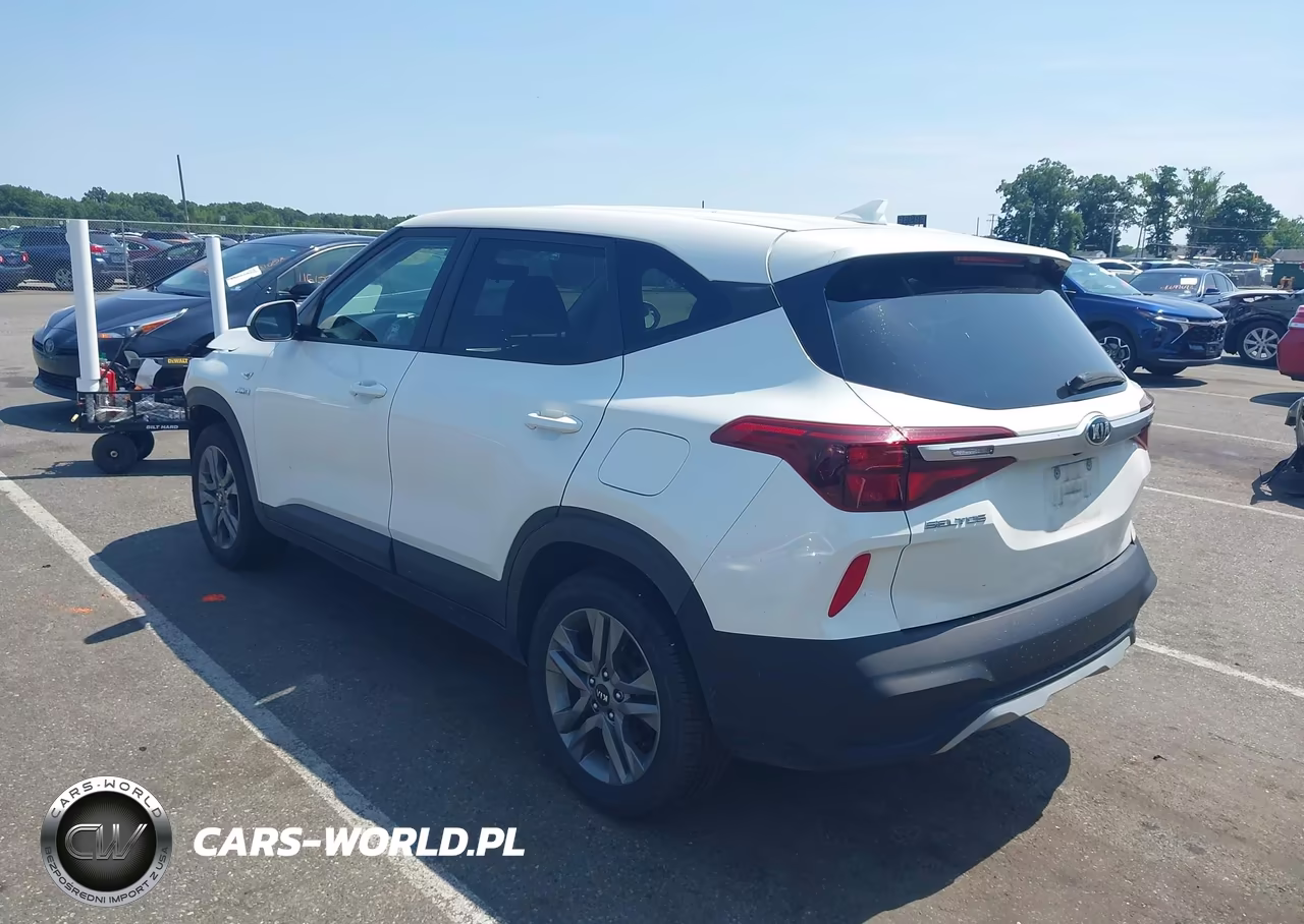 2021 Kia Seltos Lx VIN:KNDEPCAA6M7116343 - 3
