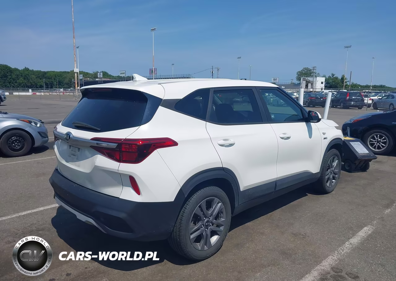 2021 Kia Seltos Lx VIN:KNDEPCAA6M7116343 - 4
