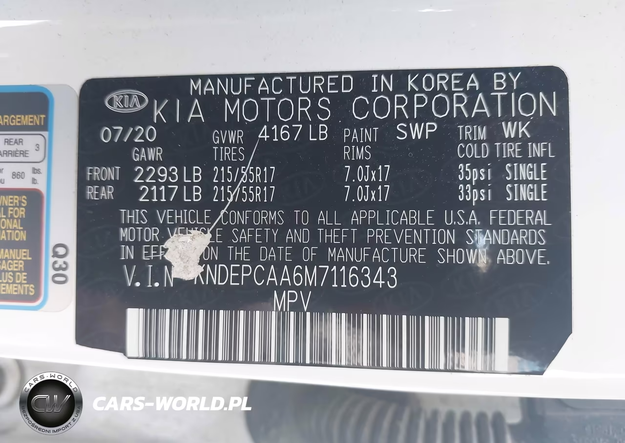 2021 Kia Seltos Lx VIN:KNDEPCAA6M7116343 - 9