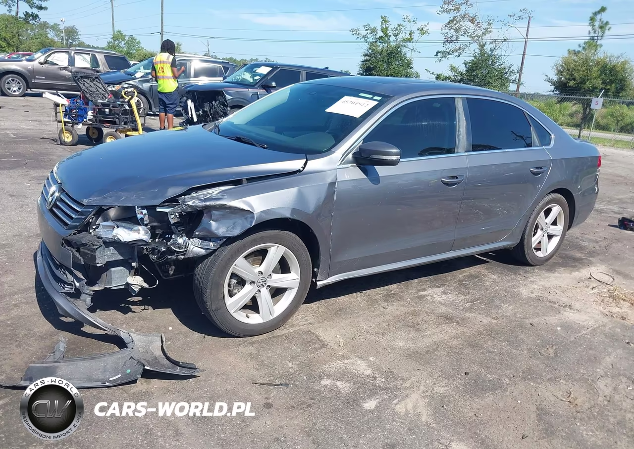 2013 Volkswagen Passat 2.5L Se VIN:1VWBP7A3XDC076770 - 2