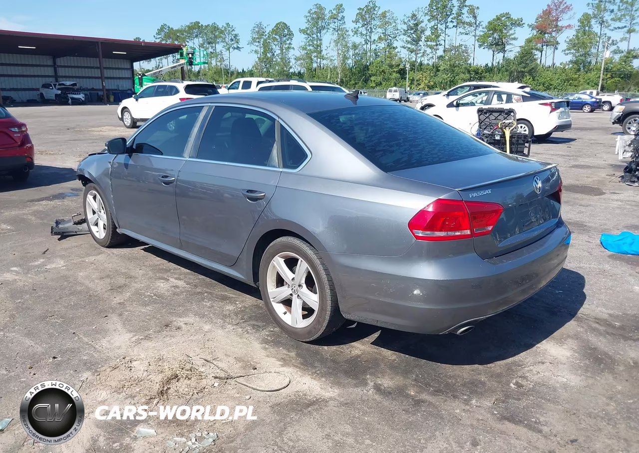 2013 Volkswagen Passat 2.5L Se VIN:1VWBP7A3XDC076770 - 3