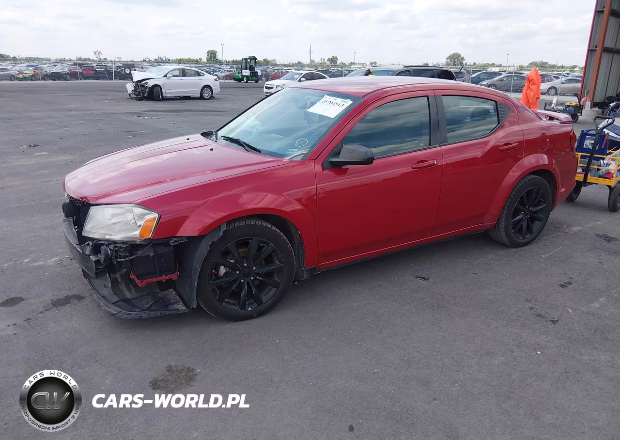 2013 Dodge Avenger Se V6 VIN:1C3CDZAG6DN757614 - 2