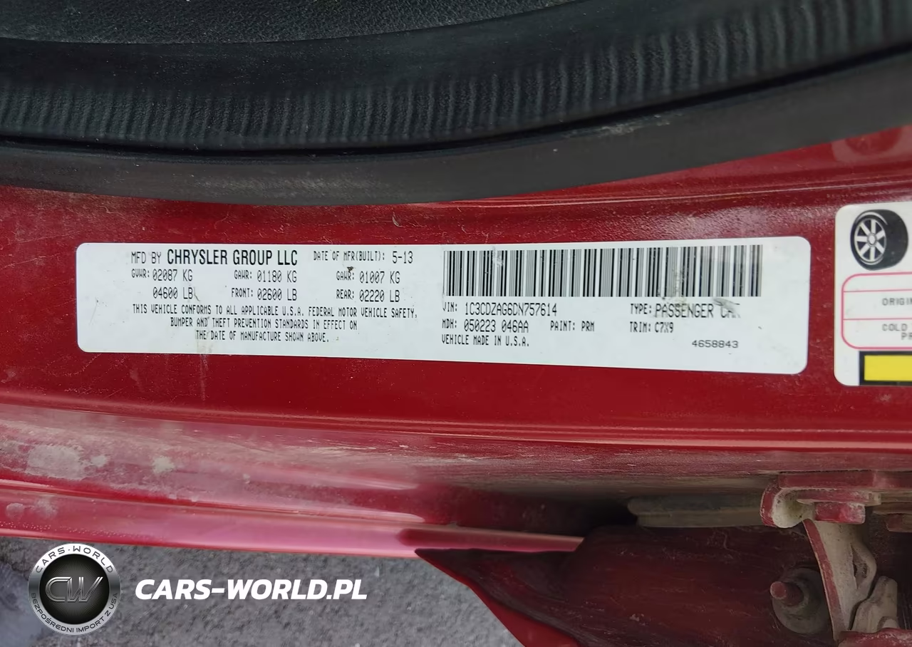 2013 Dodge Avenger Se V6 VIN:1C3CDZAG6DN757614 - 8
