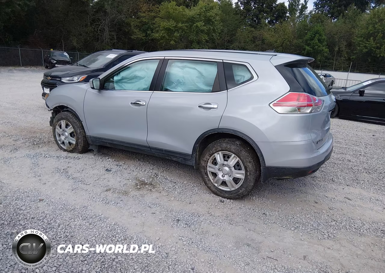 2015 Nissan Rogue S VIN:KNMAT2MV3FP586819 - 3