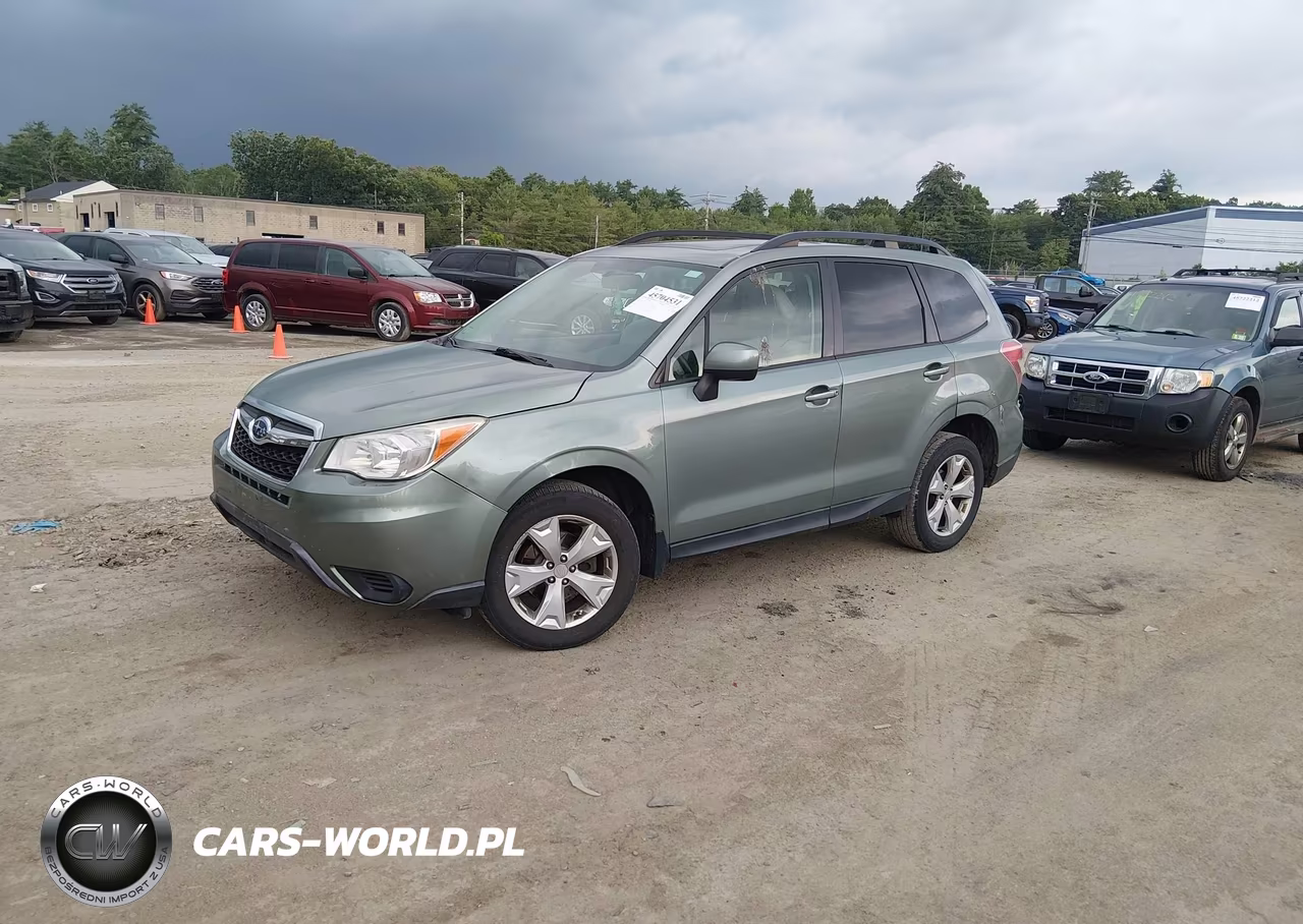 2015 Subaru Forester 2.5I Premium VIN:JF2SJADC3FH433758 - 2