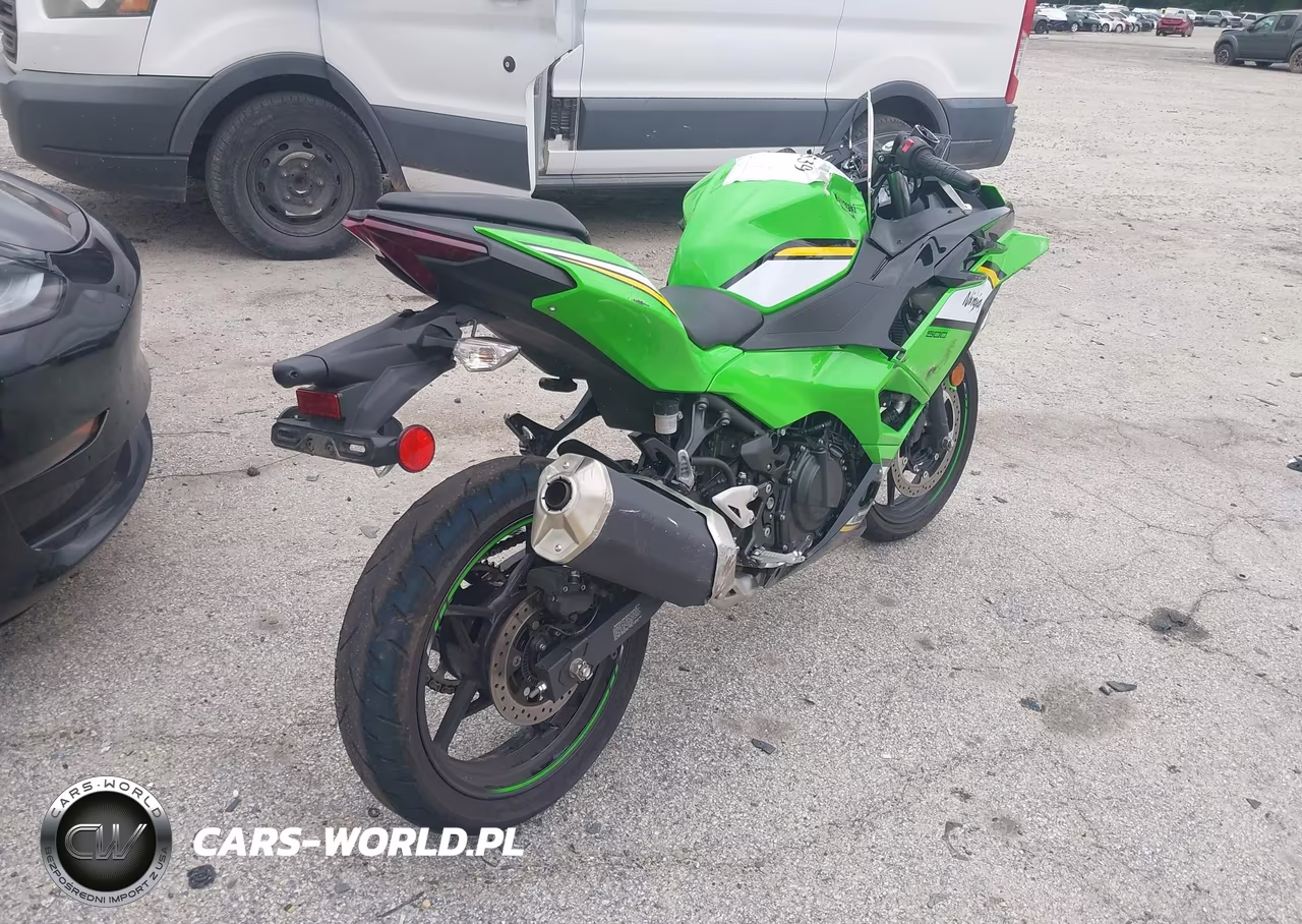 2025 Kawasaki Ex500 H VIN:ML5EXGH15SDA60520 - 4
