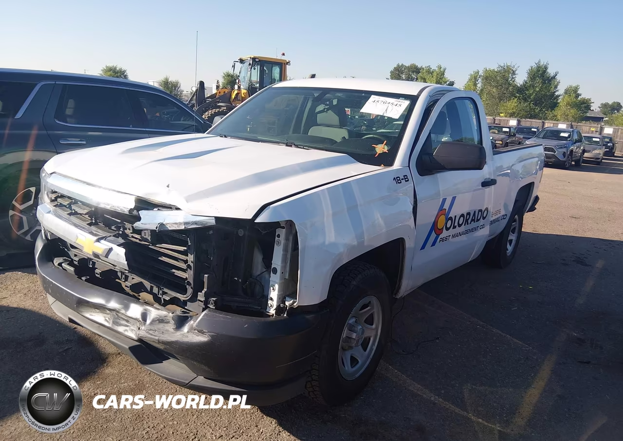 2018 Chevrolet Silverado 1500 Wt VIN:1GCNCNEH1JZ292733 - 2