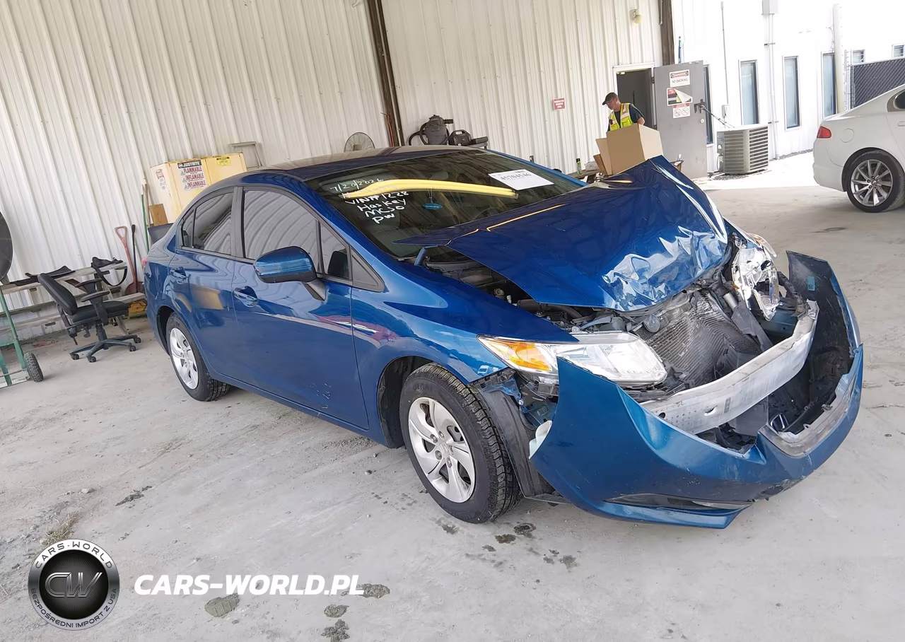 2015 Honda Civic Lx VIN:19XFB2F57FE001228 - 1