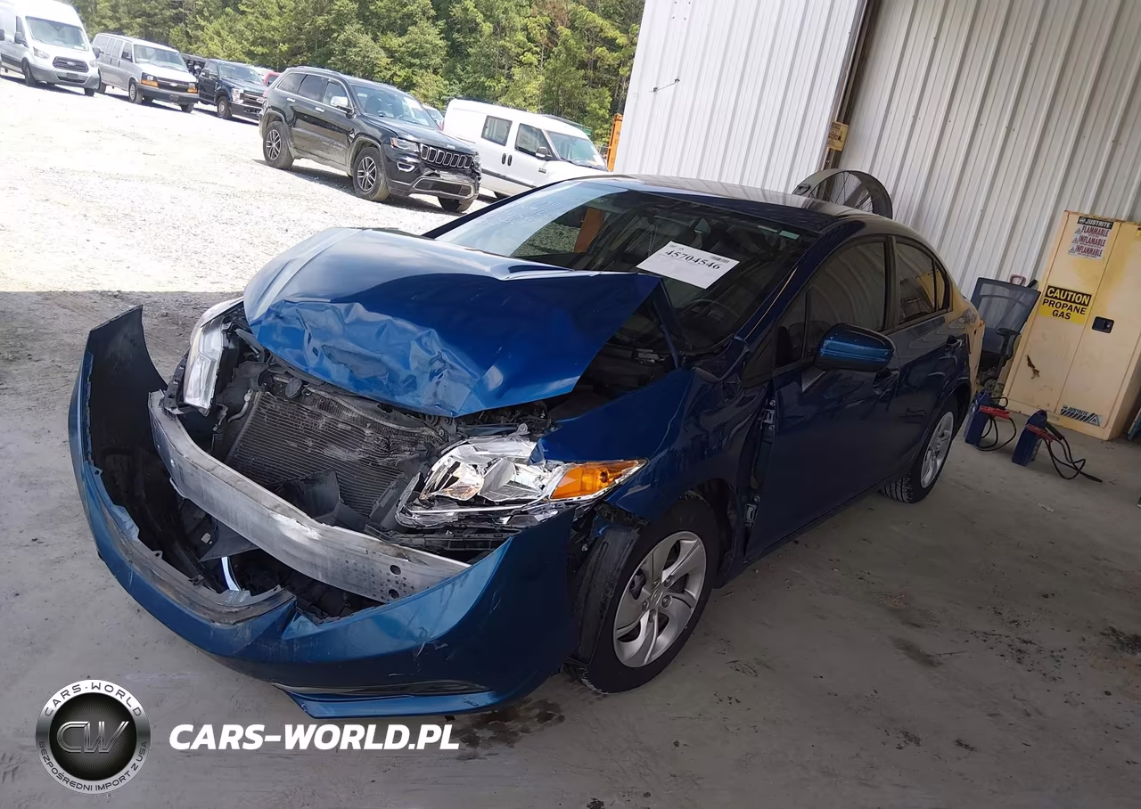 2015 Honda Civic Lx VIN:19XFB2F57FE001228 - 2