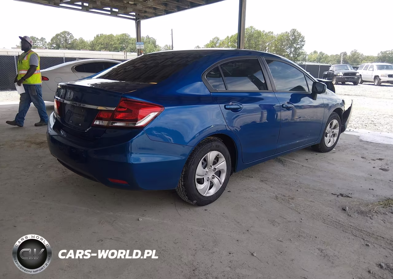 2015 Honda Civic Lx VIN:19XFB2F57FE001228 - 4