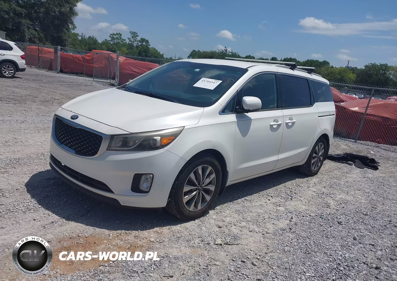 2015 Kia Sedona Sx VIN:KNDMC5C12F6066310 - 2