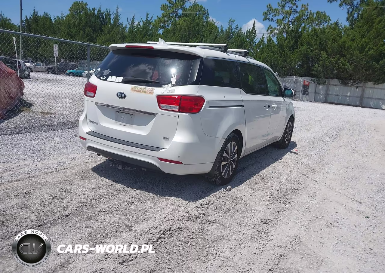 2015 Kia Sedona Sx VIN:KNDMC5C12F6066310 - 4