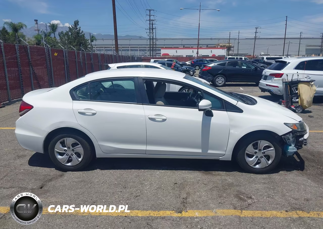 2014 Honda Civic Lx VIN:2HGFB2F58EH504853 - 14