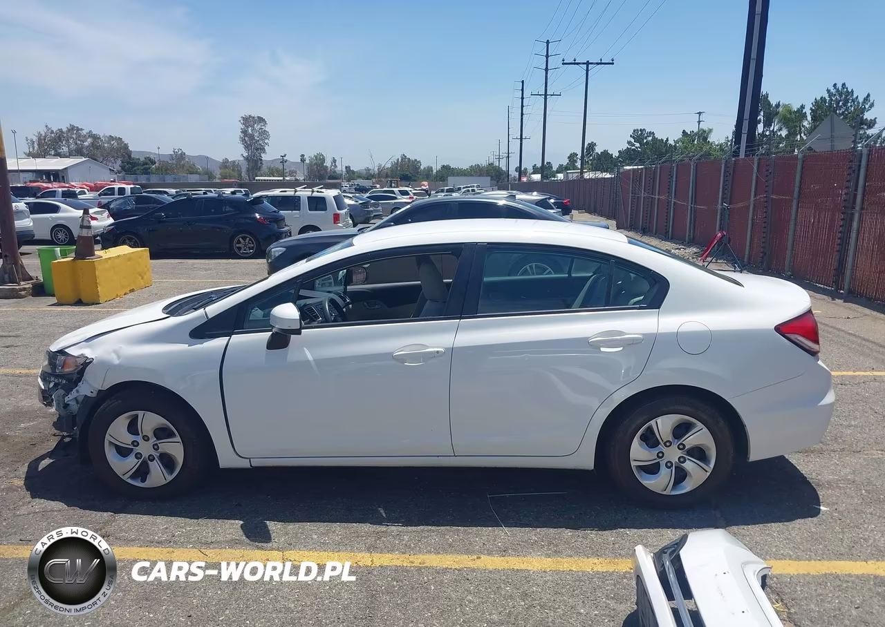 2014 Honda Civic Lx VIN:2HGFB2F58EH504853 - 15