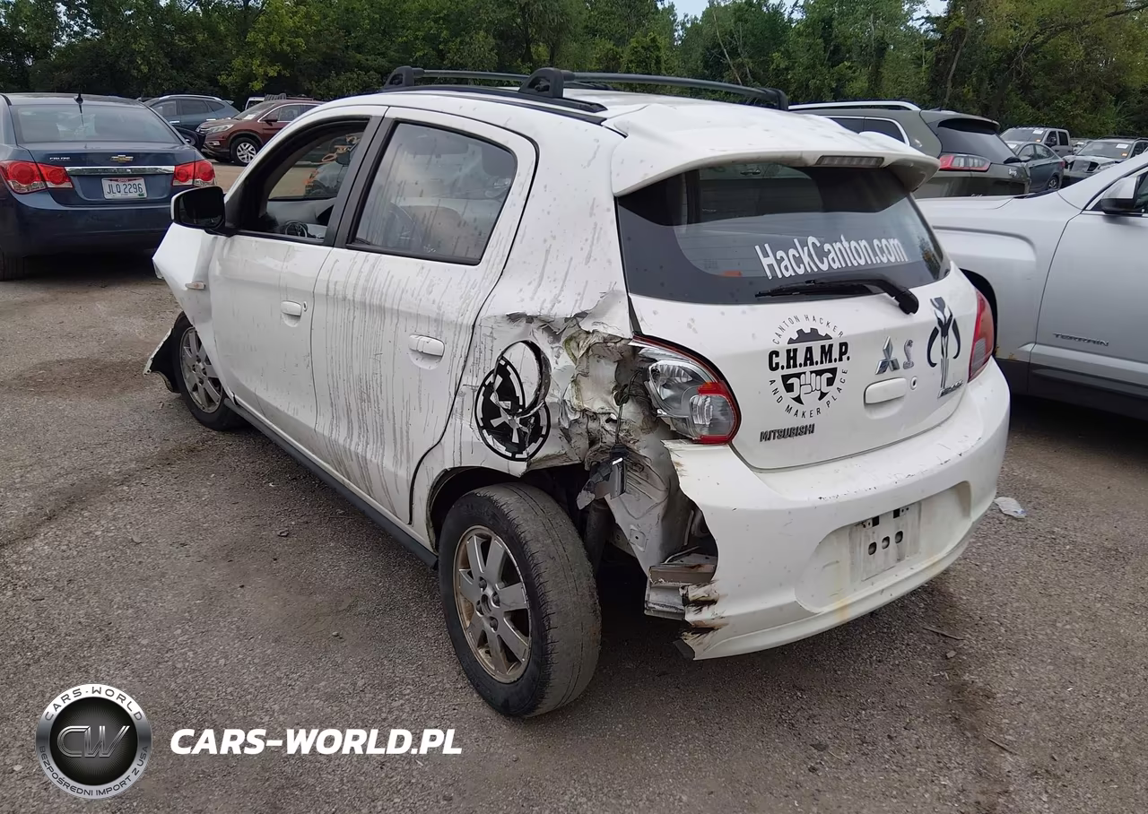 2014 Mitsubishi Mirage Es VIN:ML32A4HJXEH016387 - 3