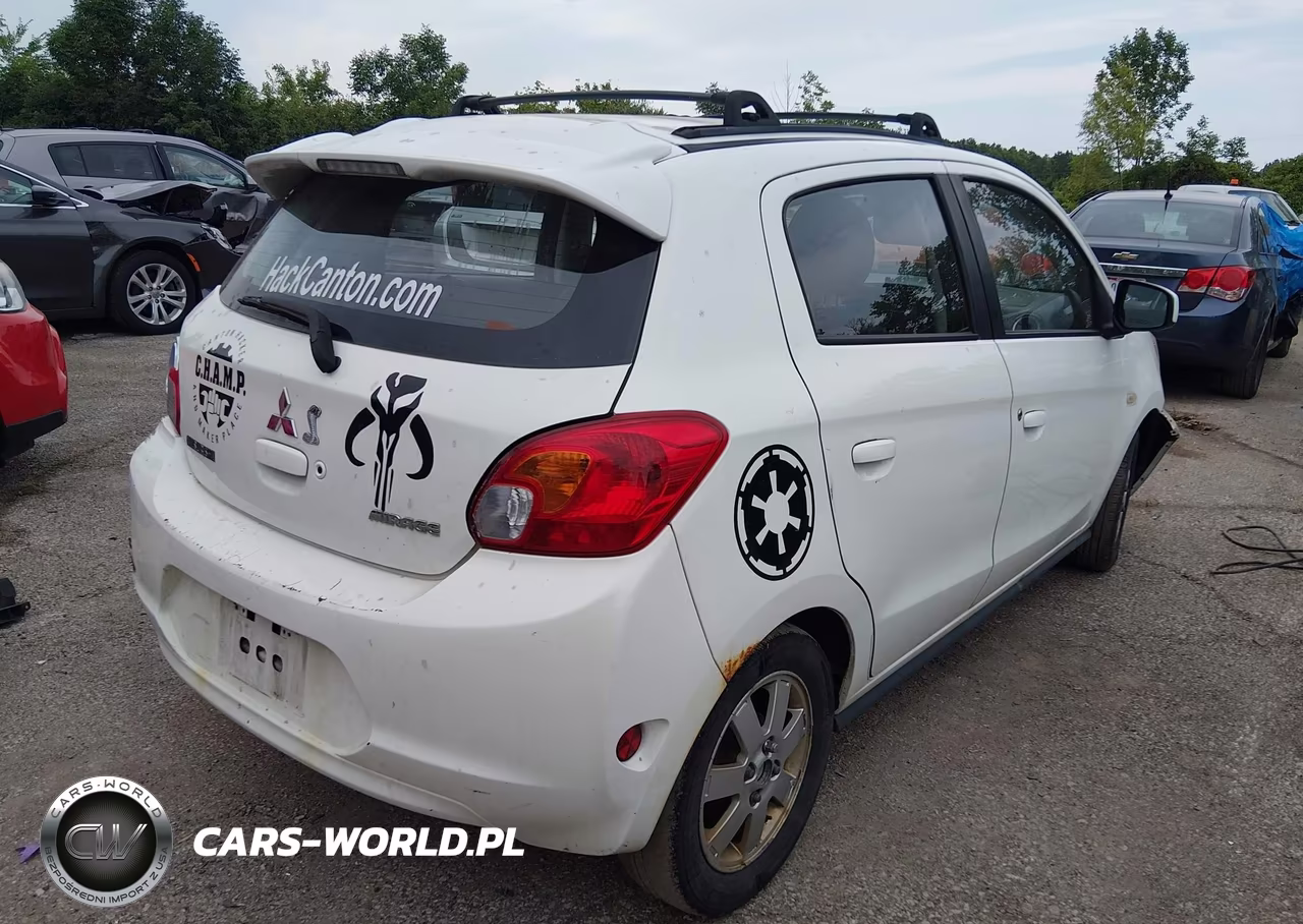 2014 Mitsubishi Mirage Es VIN:ML32A4HJXEH016387 - 4