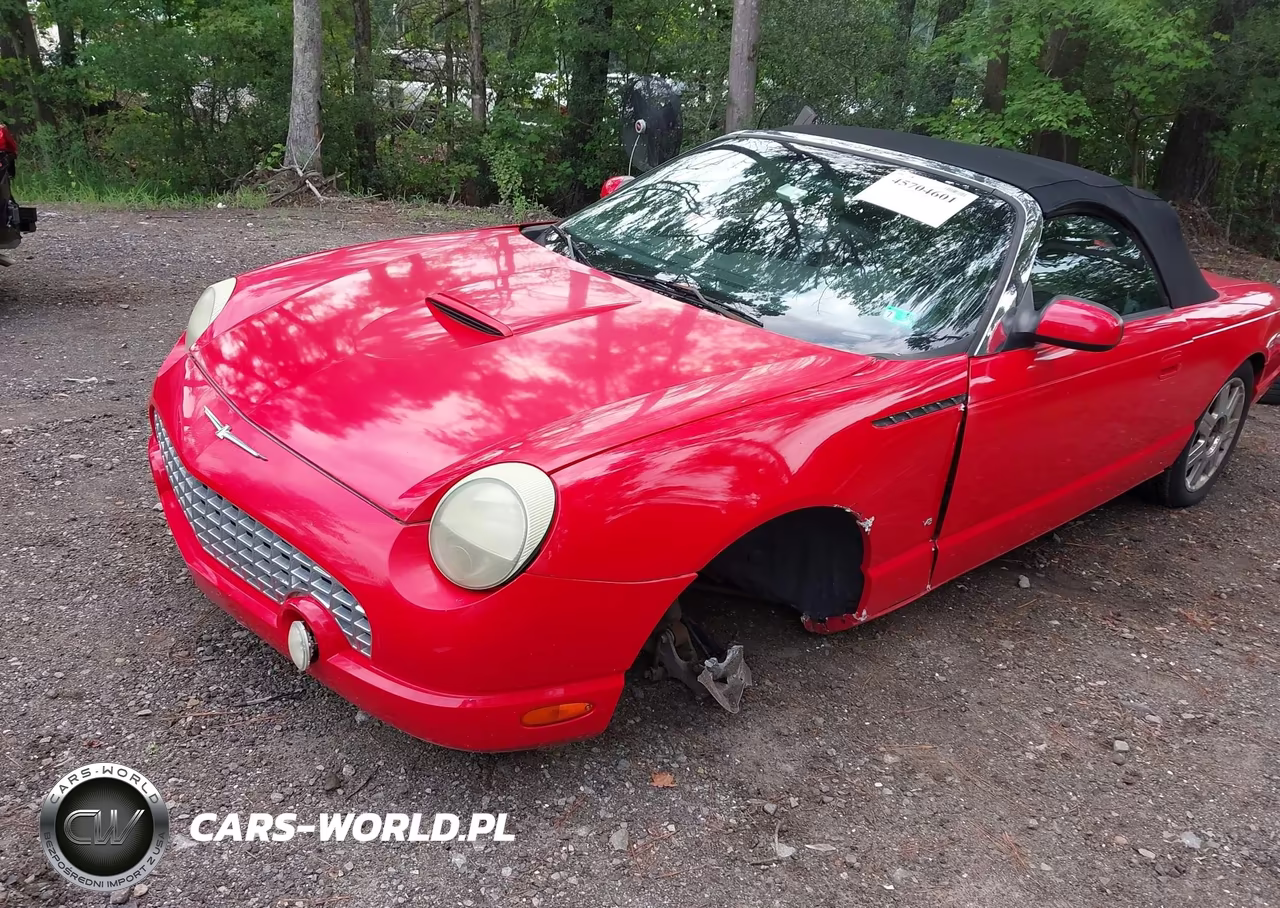 2004 Ford Thunderbird VIN:1FAHP60A24Y107932 - 2