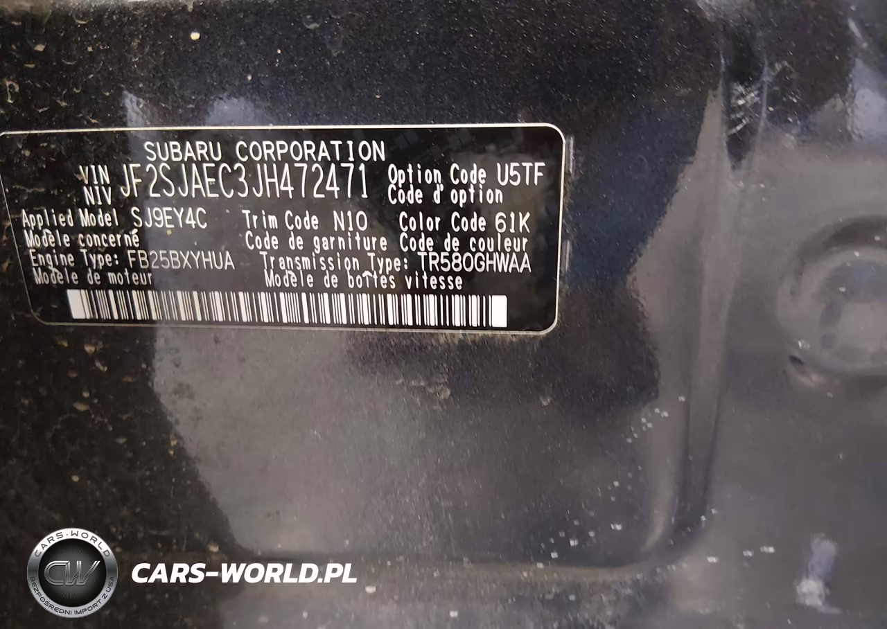 2018 Subaru Forester 2.5I Premium VIN:JF2SJAEC3JH472471 - 9