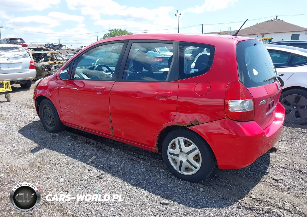 2008 Honda Fit VIN:JHMGD38498S067030 - 3