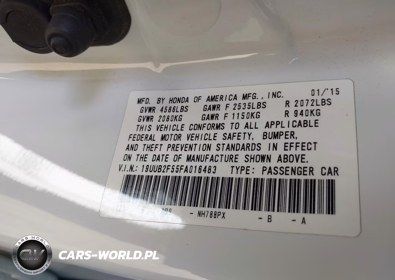 2015 Acura Tlx V6 Tech VIN:19UUB2F55FA016483 - 9