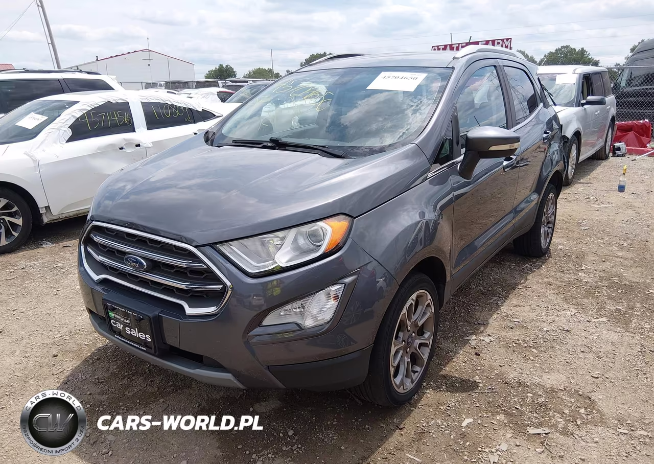 2020 Ford Ecosport Titanium VIN:MAJ6S3KL4LC343965 - 2