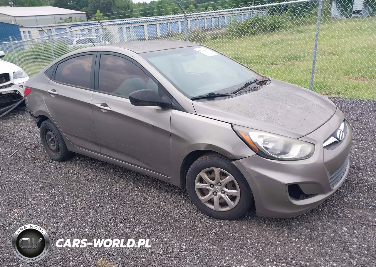 2014 Hyundai Accent Gls VIN:KMHCT4AE4EU673570 - 1