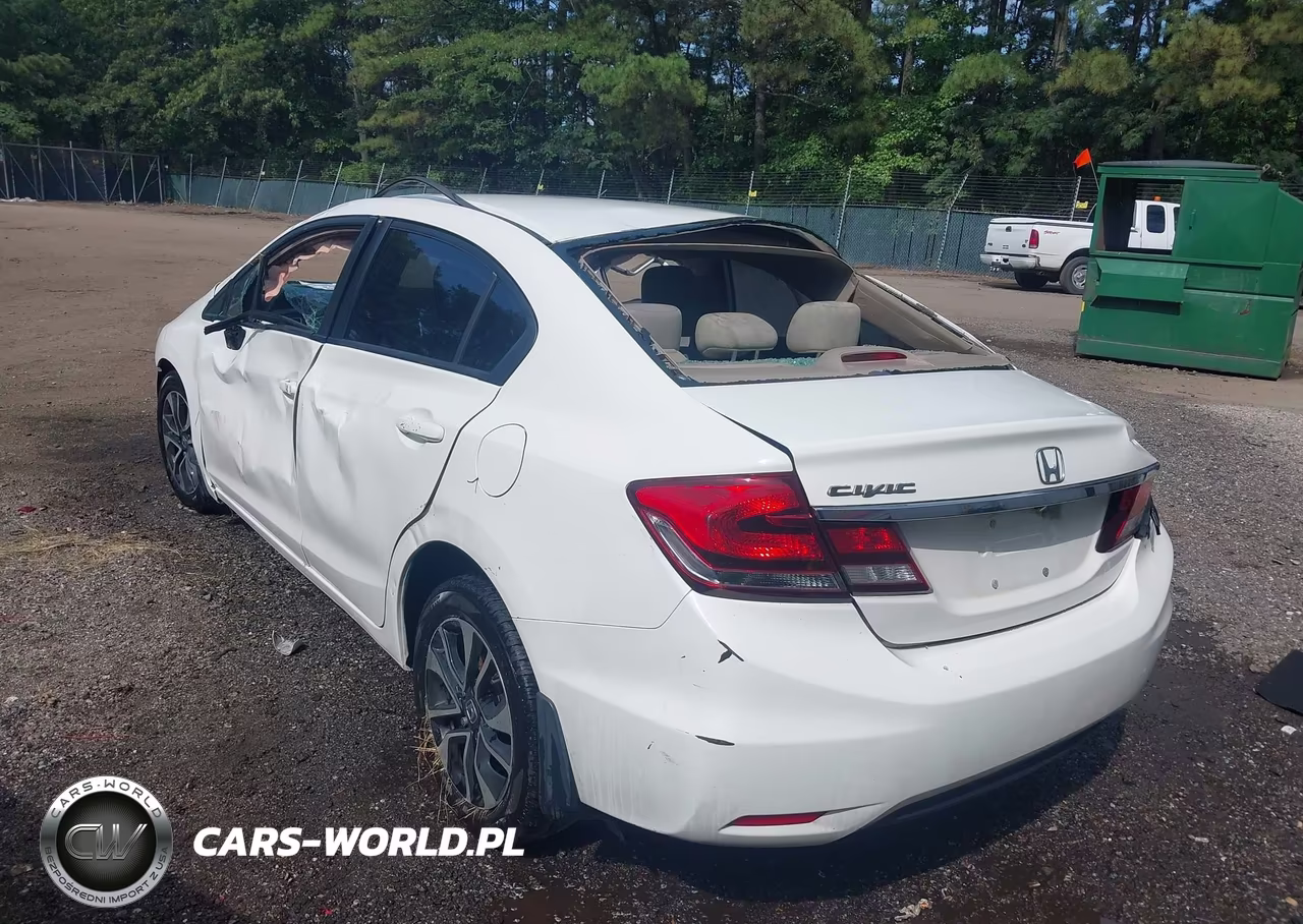 2014 Honda Civic Ex VIN:2HGFB2F85EH540252 - 3