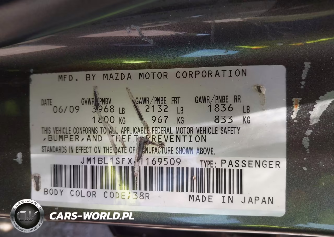 2010 Mazda Mazda3 I Touring VIN:JM1BL1SFXA1169509 - 9
