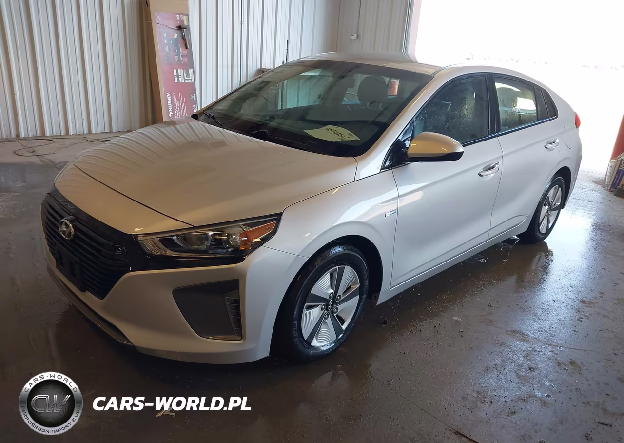 2018 Hyundai Ioniq Hybrid Blue VIN:KMHC65LC0JU075527 - 2
